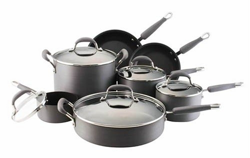 KitchenAid Gourmet Essentials Hard Anodized 12-pc Nonstick